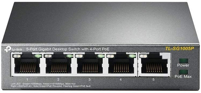 TP-Link TL-SG1005P - 5 Port Gigabit PoE Switch