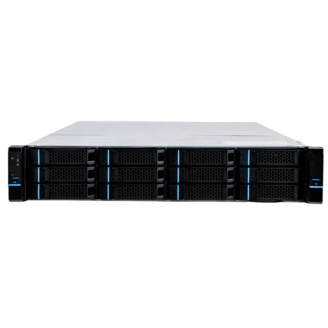 VideoEdge NVR with hot-swappable drives for enhanced storage flexibility