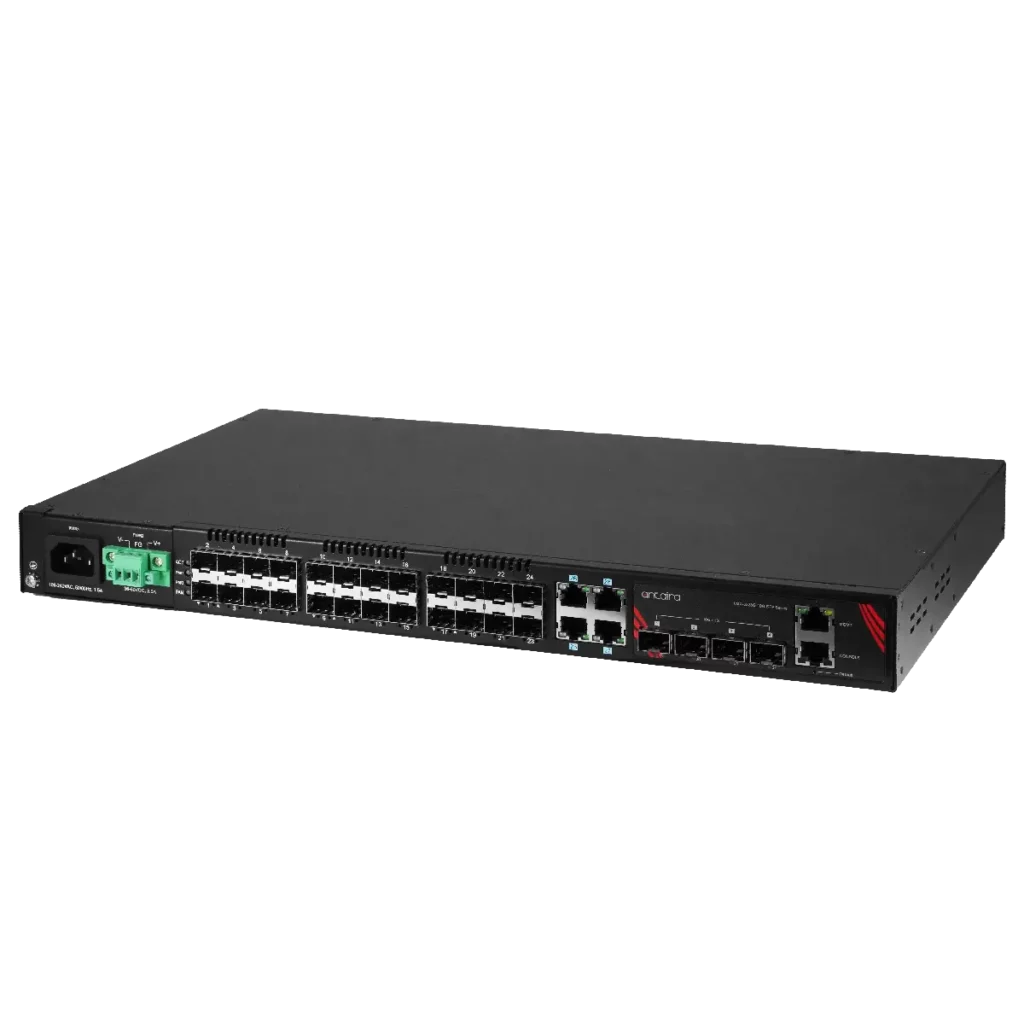 Antaira LMX-3228G 10G SFP Industrial Ethernet Switch