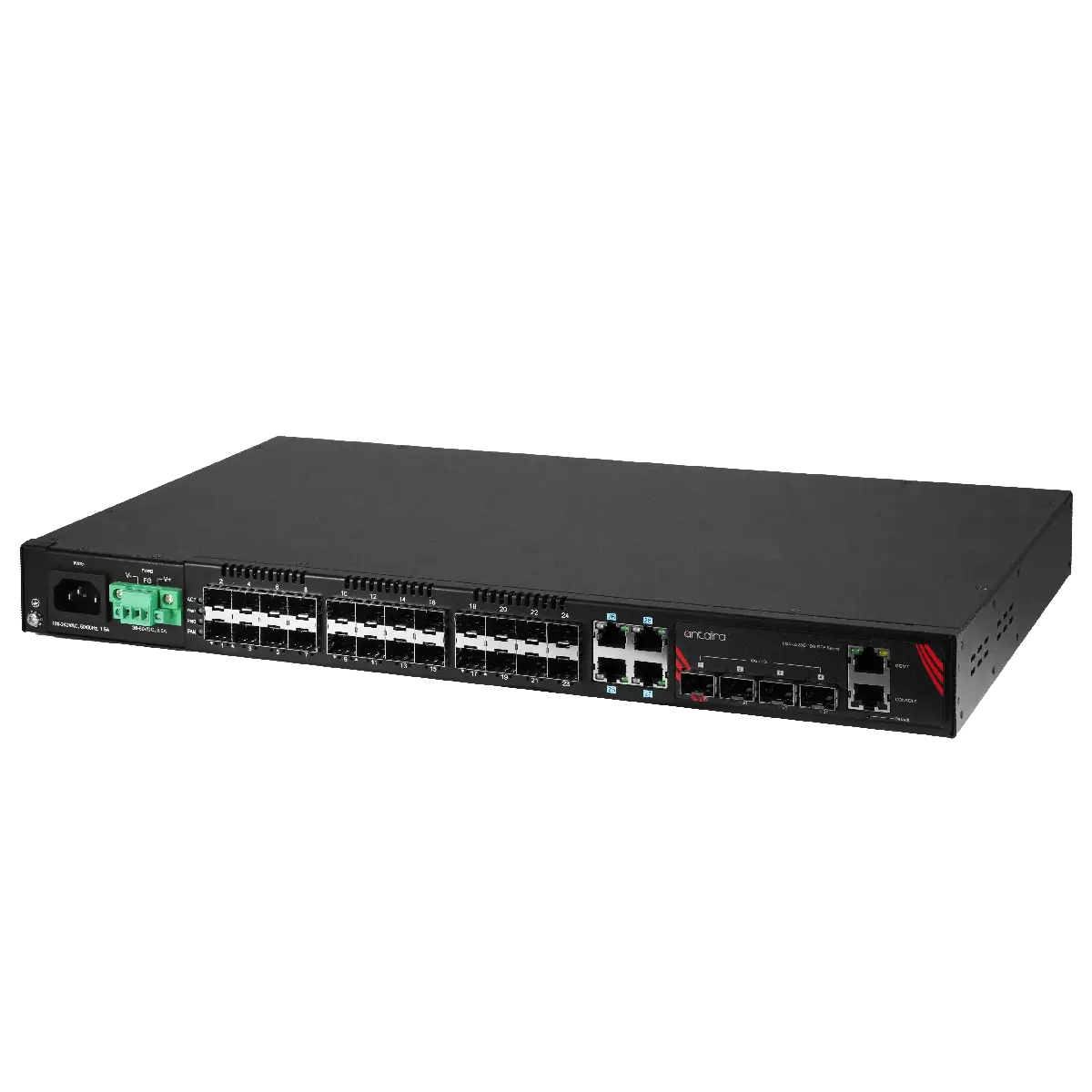 Antaira LMX-3228G 10G SFP Industrial Ethernet Switch