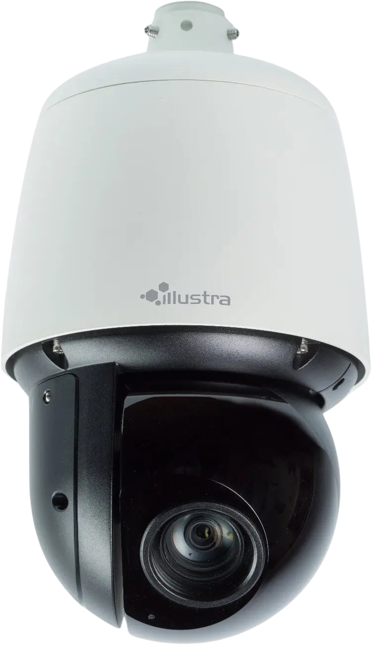 Cloudvue Flex Gen 4 PTZ Camera with advanced pan-tilt-zoom features for cloud video monitoring.