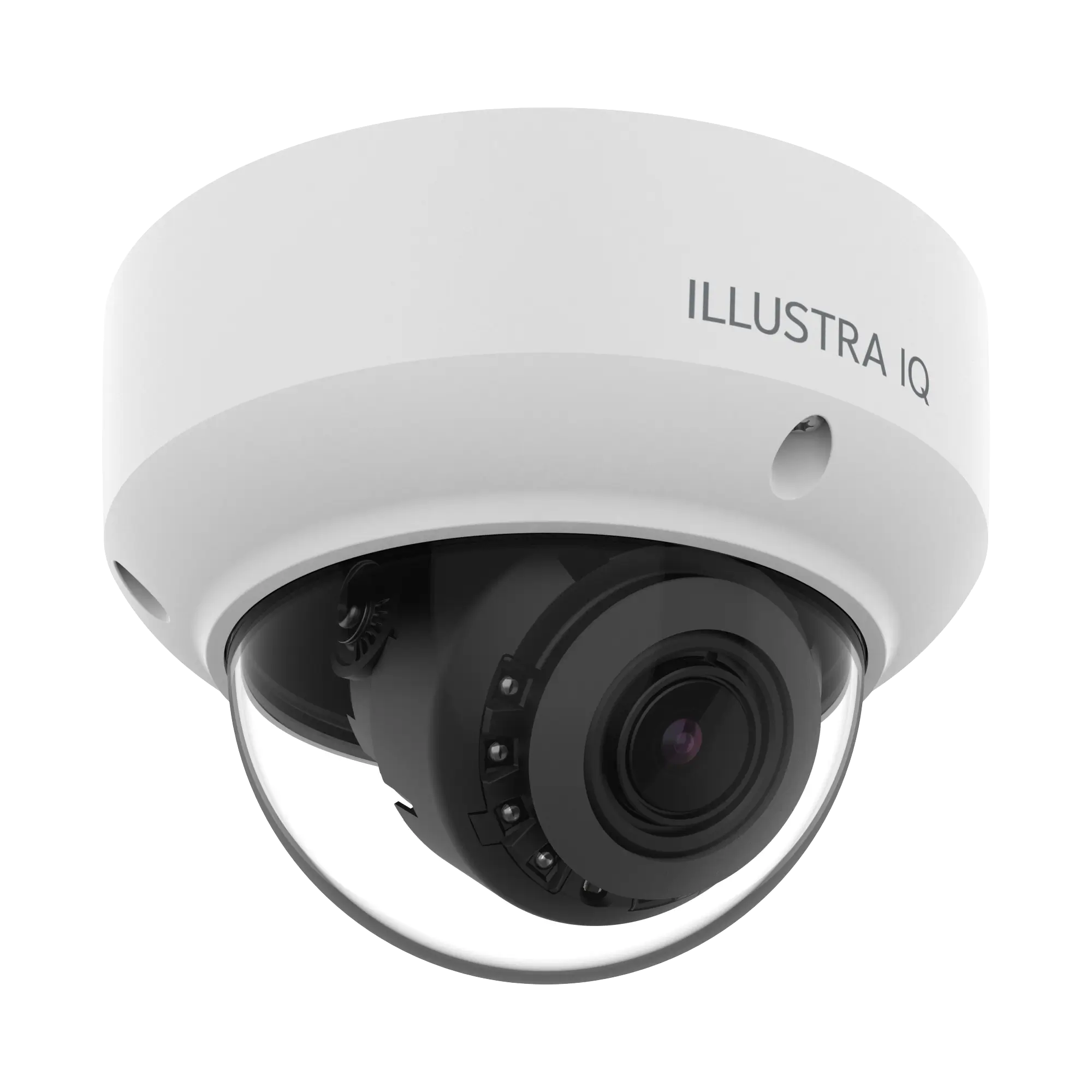 Illustra Flex Gen 4 Mini Dome Camera with 2MP, 5MP, and 8MP capabilities
