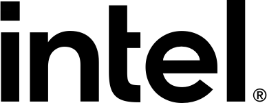 Intel Logo Black