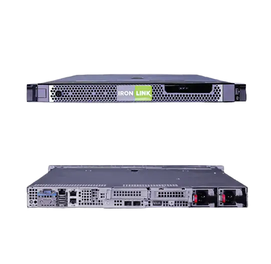IronLink 1U Rackmount 8-Bay Multipurpose Server