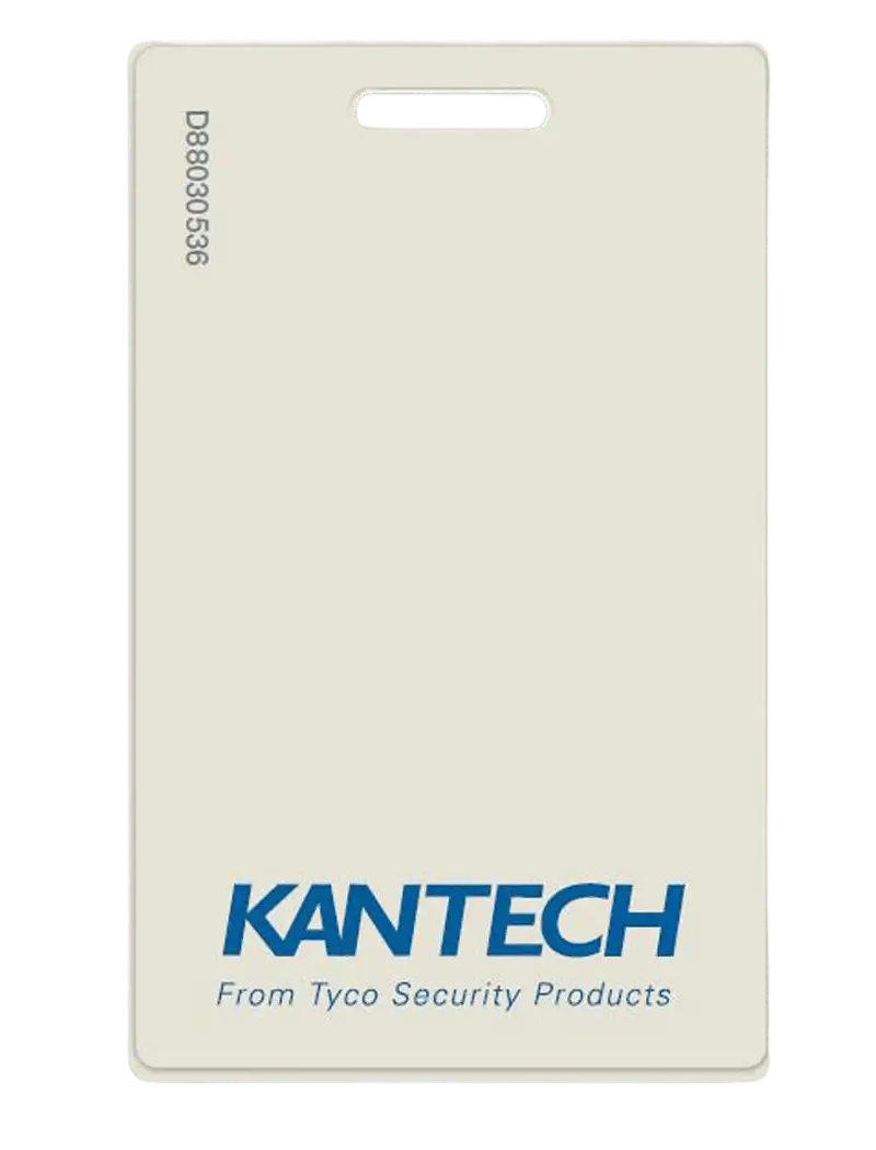 Kantech IoSmart clamshell smart card designed for durable and secure access credentials.