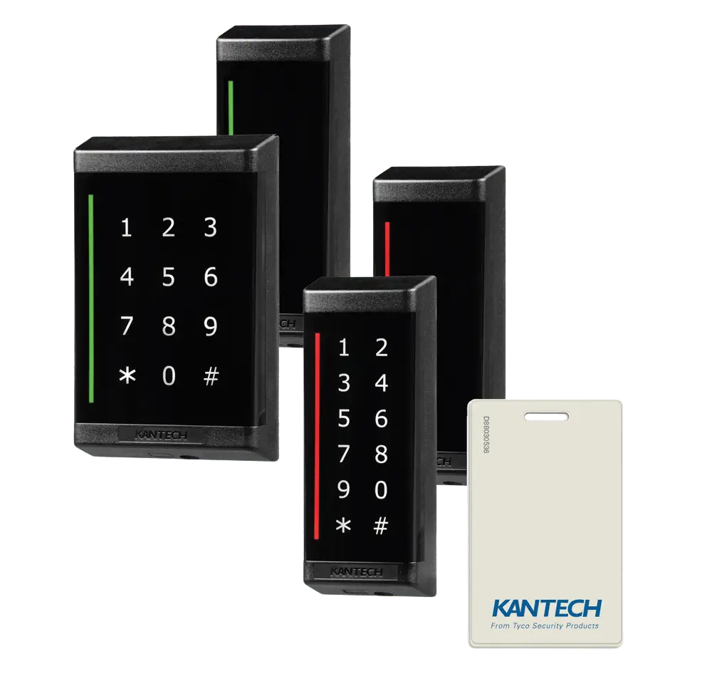 Kantech IoSmart readers and credentials family offering secure access control options.