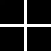 Microsoft Logo Black