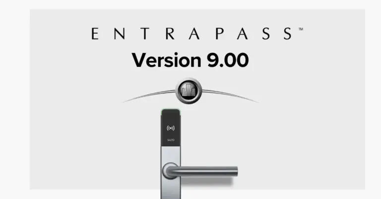 Kantech EntraPass 9.00 with Salto integration for access control systems