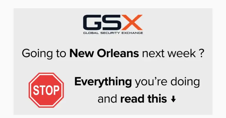 GSX 2025 tradeshow promotion for New Orleans with Johnson Controls seminars